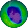 Antarctic Ozone 2008-10-20
